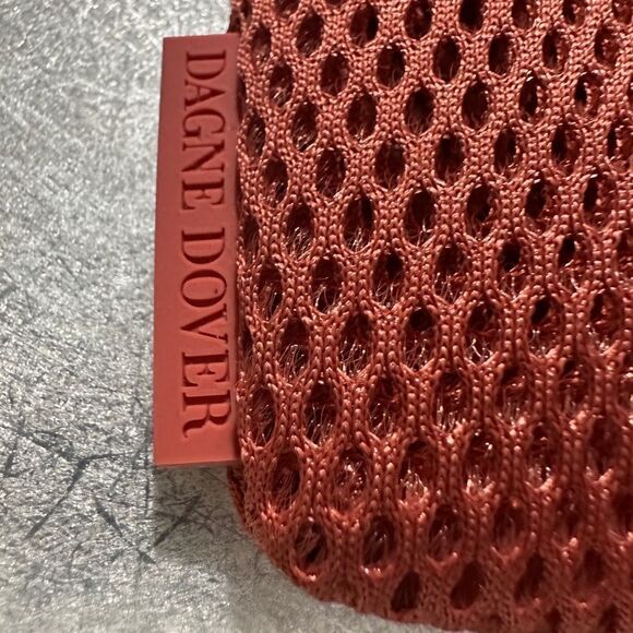 Dagne Dover Parker Air Mesh Pouch in Sienna - Compact & Lightweight - Picture 13 of 17